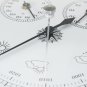 130mm 970~1040hPa Wall Hanging Weather Station Thermometer Barometer Hygrometer