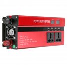 5000W DC 12V to AC 220V 50Hz Solar Power Interver Car Sine Wave Converter 4USB 3Sockets