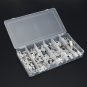 104Pcs Copper Cable Lugs Kit 6mm/10mm/16mm/25mm/35mm/50mm Battery Terminal Block 4WD