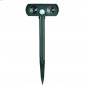 Solar Power Ultrasonic Animal Repeller Garden Pest Cat Deer Raccoon Repellent
