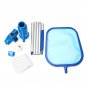 Portable Swimming Pool Vacuum Cleaning Tool Set Pole Adjustable Fountain Cleaning Equipment Cleaner