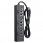 ELE 10 Port USB 3.0 USB HUB Data Hub with Power Adapter Powered High Speed Splitter Extender AC Adap