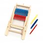 Craft Wooden Traditional Table Knitting Weaving Loom Kids Toys Educational DIY Brocade Model