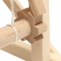 Craft Wooden Traditional Table Knitting Weaving Loom Kids Toys Educational DIY Brocade Model