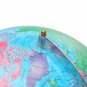World Globe Rotating Map Earth Atlas Geography Diameter 32 cm Sturdy Base
