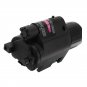 Red Laser Sight Dot Scope 3W LED Flashlight Combo Tactical Picatinny 20mm Rail Mount