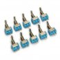 Wendao MTS-101 ON/OFF AC 125V 6A 2 Pins Toggle Rocker Switch 10pcs