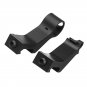45 Degree Tactical Iron Sights Rear Front Sight Mount Set for Weaver Picatinny Rails