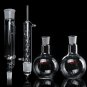 500ML Soxhlet Extractor Spherical Fat Extractor Glass Condenser For Detecting Food Seafood Dairy Pro
