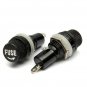 10pcs Electrical Panel Mounted Glass Fuse Holder For Radio Auto Stereo 5x20mm