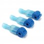 Excellway 100PCS Blue Quick Splice Wire Terminals&Male Spade Connector 2.5-4.0mm 16-14AWG