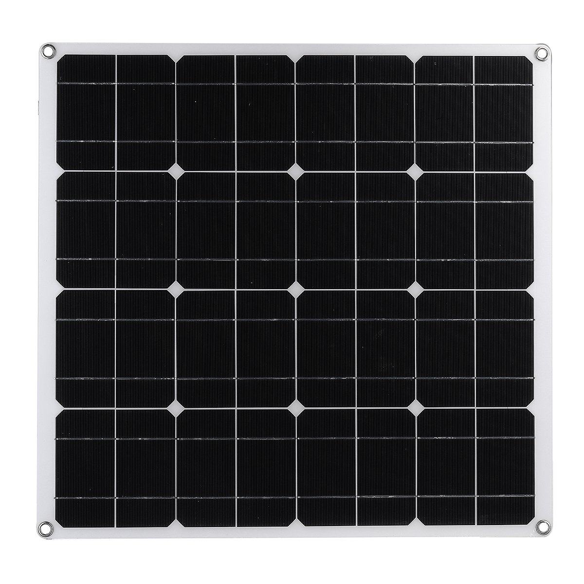 60W Mono Solar Panel USB 12V Solar Power Panels For Car RV Boat Battery Charger