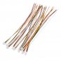 Excellway 20Pcs Mini Micro JST 1.0mm SH 4-Pin Connector Plug With Wires Cables 150mm