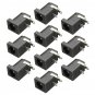 Excellway JS01 10pcs 5.5 x 2.1mm DC Power Supply Female Jack Socket