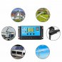 10/20/30/40/50A 12/24V MPPT Solar Controller LCD Solar Charge Controller Accuracy Dual USB Solar Pan