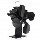 4 Blades Fireplace Fan Thermal Heat Power Wood Burner Fan Stove Fan