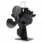 4 Blades Fireplace Fan Thermal Heat Power Wood Burner Fan Stove Fan