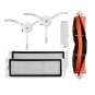 6pcs Main Brush HEPA Filter Side Brushes Replacements for XIAOMI Mi Robot Vacuum Cleaner