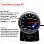 2.5 Inch 60mm Step Motor LED Turbo Boost Gauge Vacuum Press Pressure PSI W/ Holder