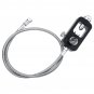 36 Inch HPA Tank Fill Station Pressure Adapter Scuba Hose Whip 90cm Stainless