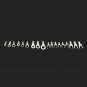 Excellway TC19 330Pcs Electrical Wire Connector Bare Cord Crimp Terminals Spade Assorted Kit