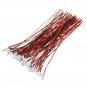 Excellway 100Pcs Mini Micro JST 1.5mm ZH 2-Pin Connector Plug With Wires Cables 150mm