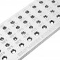 Tungsten Carbide Steel Drawplates 52 Round Holes Wiring Draw Plate Making Tools Jewelry