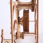 3D Wooden Windmill Puzzle DIY Mechanical Transmission Model Assembly Toys Creative Gift