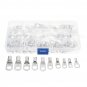 Excellway 90 Pc Tinned Copper Terminals Cable Terminals Connector Cable lugs Battery SC Terminals