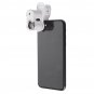 60X Magnifying Phone Mini Clip Microscope LED UV Lights Magnifier Science Toys