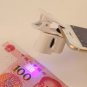 60X Magnifying Phone Mini Clip Microscope LED UV Lights Magnifier Science Toys