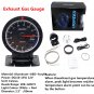2.5 inch 60MM LED Turbo EGT Exhaust Gas EXT Temperture Temp Gauge Meter Pod Holder