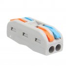 20Pcs PCT-2 2Pin Colorful Docking Connector Electrical Connectors Wire Terminal Block Universal Elec