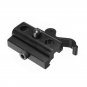Quick Detachable Cam Lock Bipod Sling Adapter Mount for 20mm Picatinny Rail