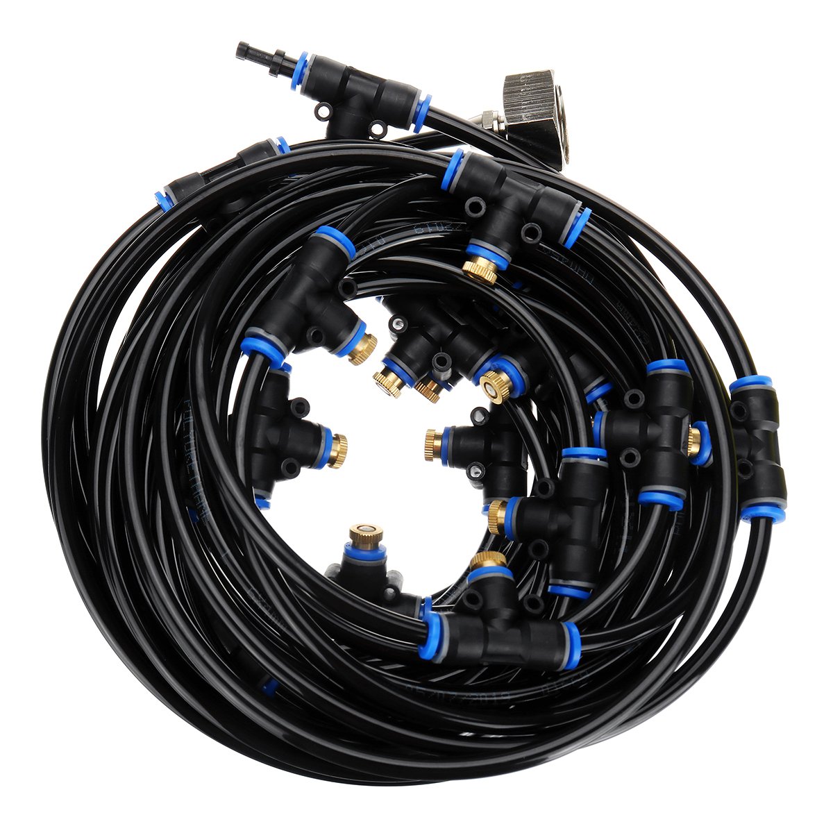 10M Misting System Water Sprinkler Hose Outdoor Mist Cooling Spraying Humidifier Tool