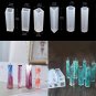 15pcs Cuboids Pendant Silicon Mould For Epoxy Resin Jewelry Beads Craft Making Mold W/ 100Pcs Screw 