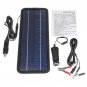 4.5W 12V Solar Panel Trickle Battery Charger System Single Crystal Silicon Waterproof  for Boat Auto