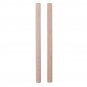 Natural Macrame Cord 3mm Cotton Cord with 8pcs Wood Ring and 2 Wooden Stick for DIY Craft Braided Wi