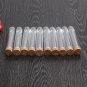 10Pcs 18*100mm Plastic Glass Test Tube With Cork Stopper Lab Supplies