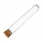 10Pcs 18*100mm Plastic Glass Test Tube With Cork Stopper Lab Supplies