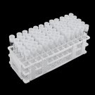 Transparent Clear Plastic Test Tubes Vials with Push Caps Plastic Test Tube Rack