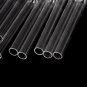Transparent Clear Plastic Test Tubes Vials with Push Caps Plastic Test Tube Rack