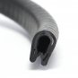 3m Long Rubber Seal Ring Strip Edge Protector Anti-scratch U Type for Door Window