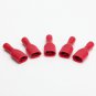 100pcs 6.3mm Fully Insulated Female Spade Connector Crimp Terminal