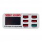 Digital USB Charger 6 Multi Port Fast Charging Station High Speed Desktop Travel