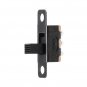 50Pcs Vertical Black Mini Miniature On/On 3 Pins Terminals Slide Switch