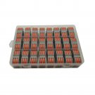 48Pcs Electrical Wiring Household 3PIN Docking Connector Electrical Connectors Wire Terminal Block U