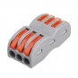 48Pcs Electrical Wiring Household 3PIN Docking Connector Electrical Connectors Wire Terminal Block U