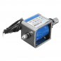 JF-0826B 12V DC 10mm Hard Magnetic 20N Push Pull Electromagnet Frame Solenoid