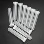 10Pcs 20mL Round Bottom Centrifuge Tube Clear Polypropylene EP Tube with Cap